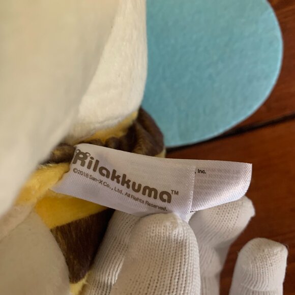 Rilakkuma Bee Costume Bear Cute Kawaii Cream Yellow Bear Wings Toy Plush Easter - Picture 8 of 14